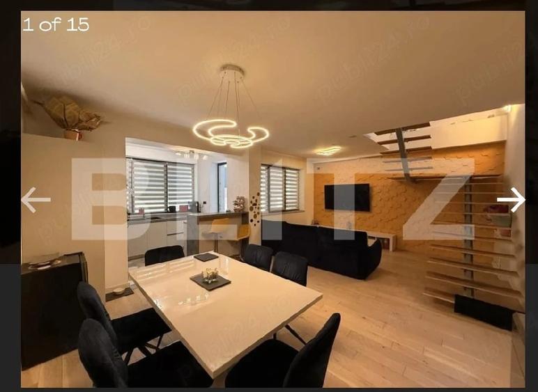 Apartament cu 4 camere decomandat în Central