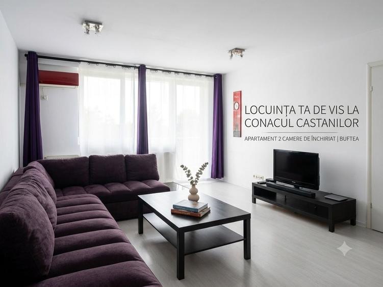 Apartament cu 2 camere semidecomandat în Nord