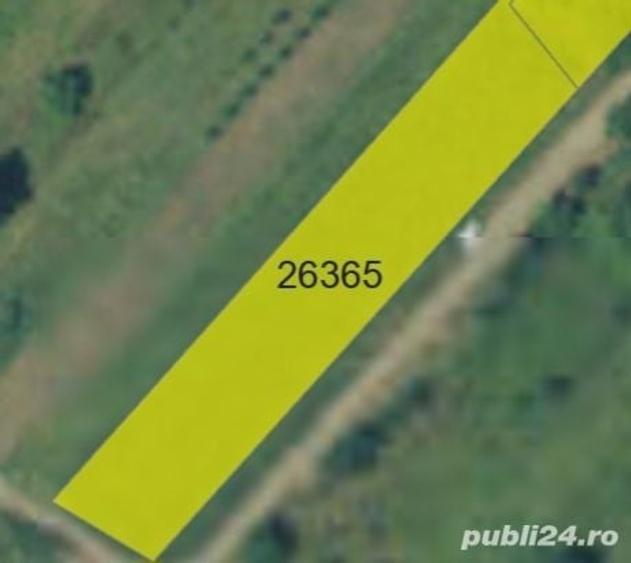 Teren de 1865 mp, în Costești