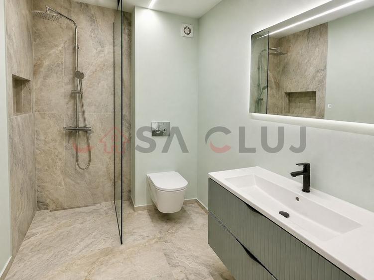 Apartament cu 2 camere semidecomandat, mobilat în Gheorgheni