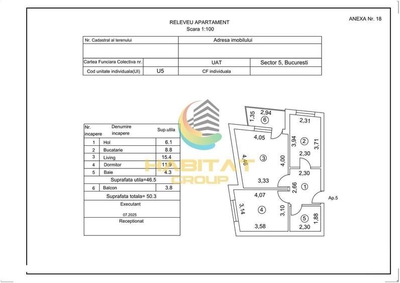 Apartament cu 2 camere decomandat în Prelungirea Ferentari