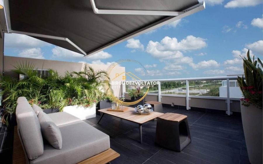 Penthouse cu 2 camere decomandat în Theodor Pallady