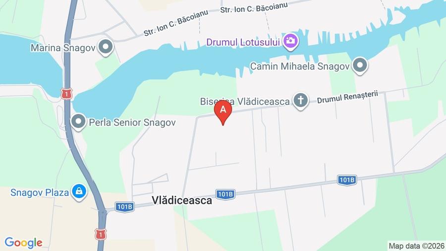 Teren Construcții intravilan de 500 mp, în Vlădiceasca
