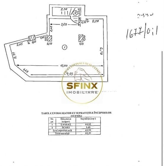 Spațiu comercial, de 162 mp, în Ultracentral