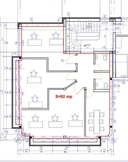 Birou cu 3 camere de inchiriat ultracentral in Oradea - 4