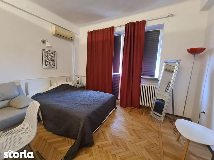 Garsonieră decomandată, mobilată în Romană