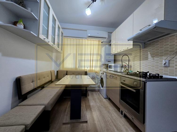Apartament cu 3 camere semidecomandat, mobilat în Tudor Vladimirescu