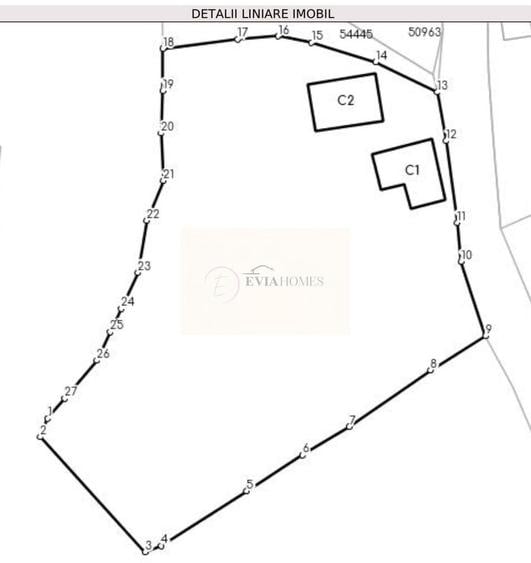 Teren Construcții intravilan de 2946 mp, în Micești