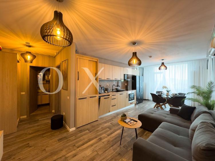 Apartament cu 2 camere semidecomandat, mobilat în Circumvalațiunii