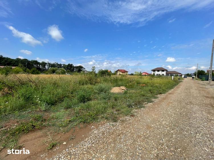 Teren 1500 mp de vanzare Ghermanesti Snagov Str. Podul Inalt, desc - 3