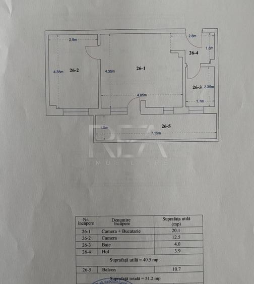 Apartament cu 2 camere circular, mobilat în Colentina