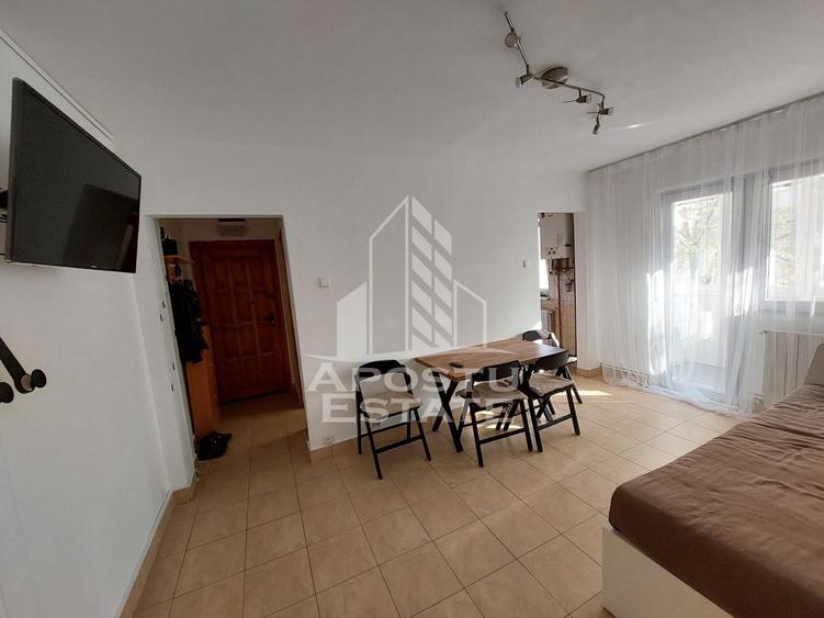 Apartament cu 3 camere semidecomandat în Dacia