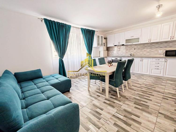 Apartament cu 2 camere semidecomandat, mobilat în Florești
