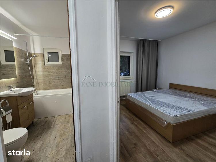 Apartament cu 2 camere, mobilat în Tei
