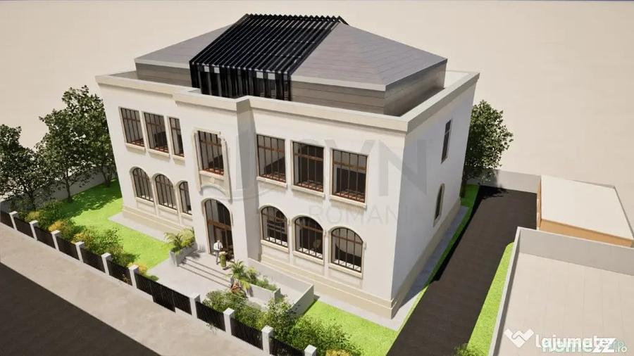 Casă cu 7 camere cu Teren 956 Mp în Central