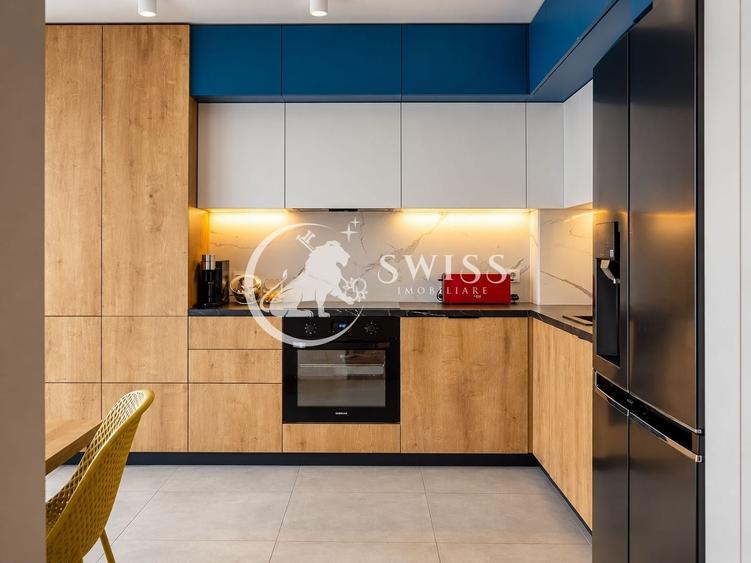 Apartament cu 2 camere semidecomandat, mobilat în Bună Ziua