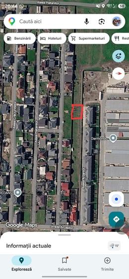 Teren de 400 mp, în Costi