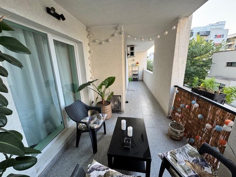 Apartament cu 2 camere decomandat, mobilat în Theodor Pallady