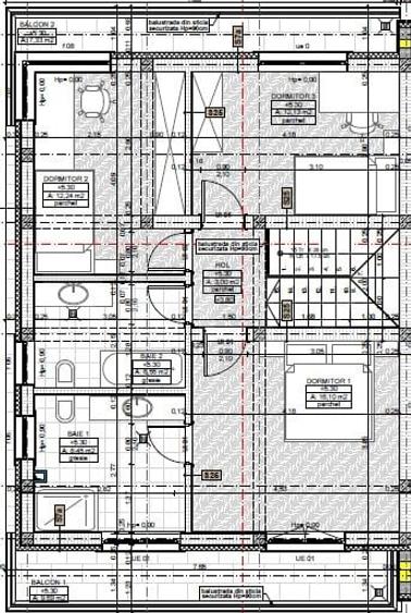 Duplex cu 6 camere cu Canalizare în Luna de Sus