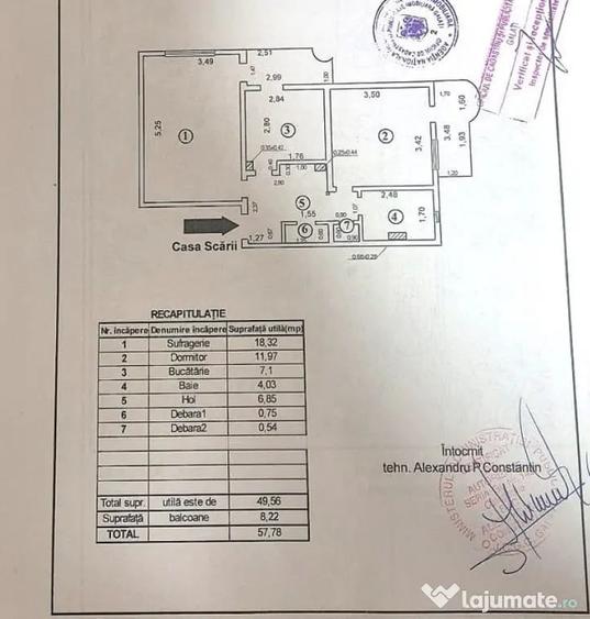 Apartament 2 camere, 58 mp, 2 balcoane Siderurgi?tilor Vest - 11