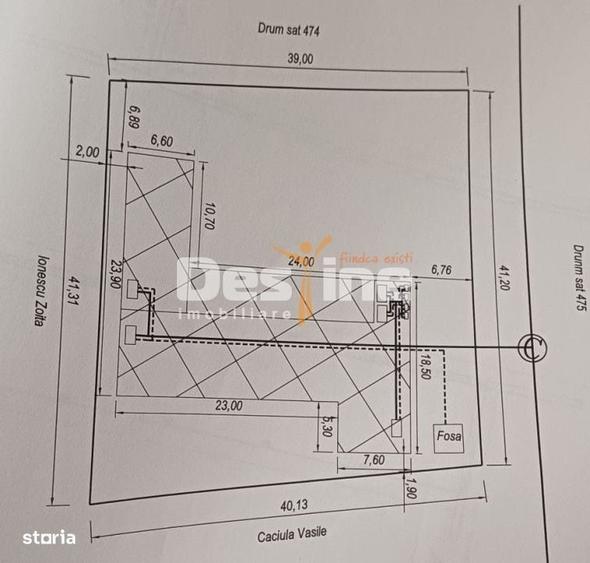 Spațiu comercial, de 300 mp, în Oțetoaia
