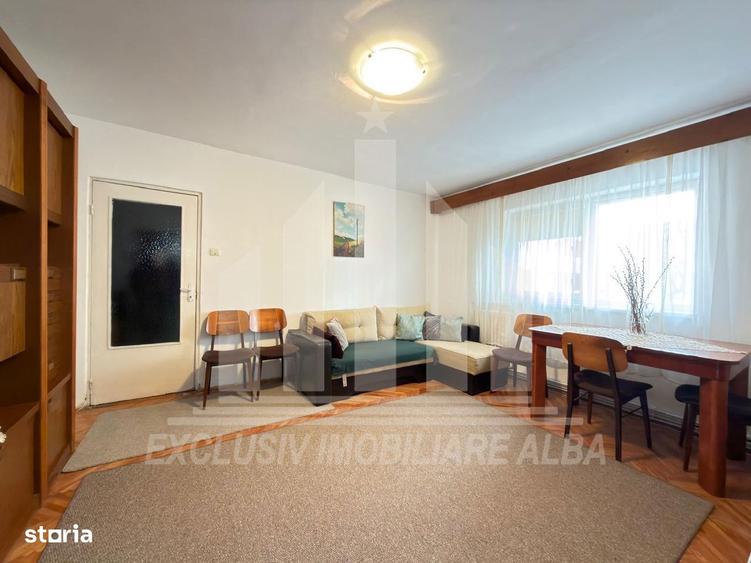 Apartament cu 2 camere, mobilat în Cetate
