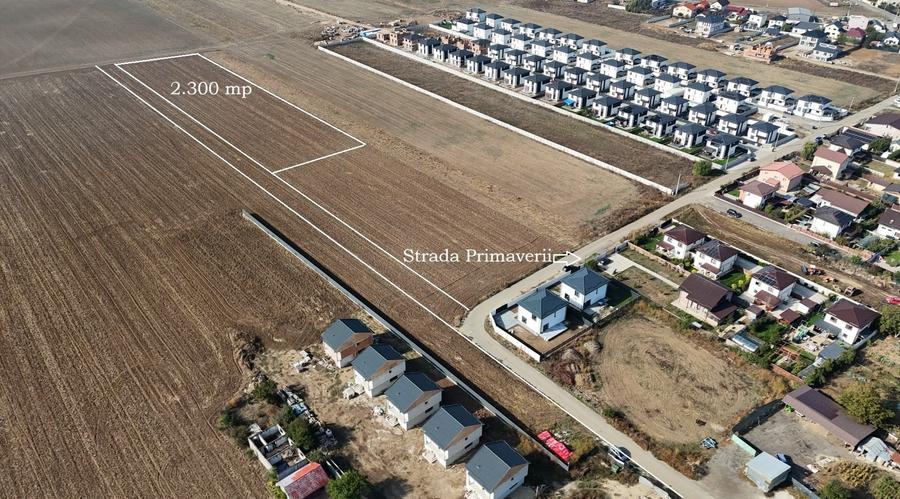 Teren Construcții intravilan de 2300 mp, în Centura Est