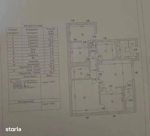 Apartament in casa | Piata Domenii - 13