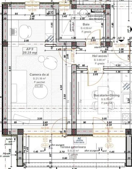 Apartament cu 2 camere decomandat în Girocului