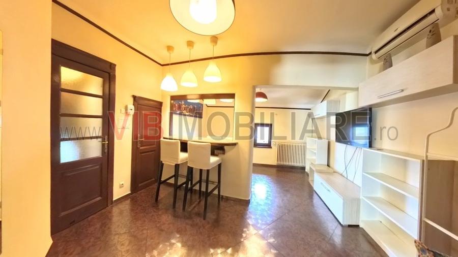 Apartament cu 2 camere semidecomandat, mobilat în Grădina Icoanei