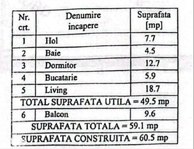 Apartament cu 2 camere în Floreasca
