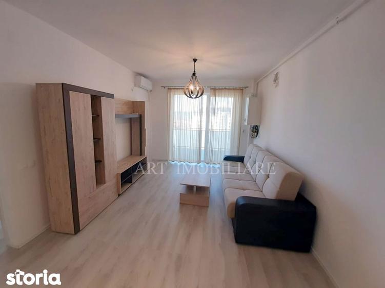 Apartament cu 2 camere semidecomandat, mobilat în Bună Ziua