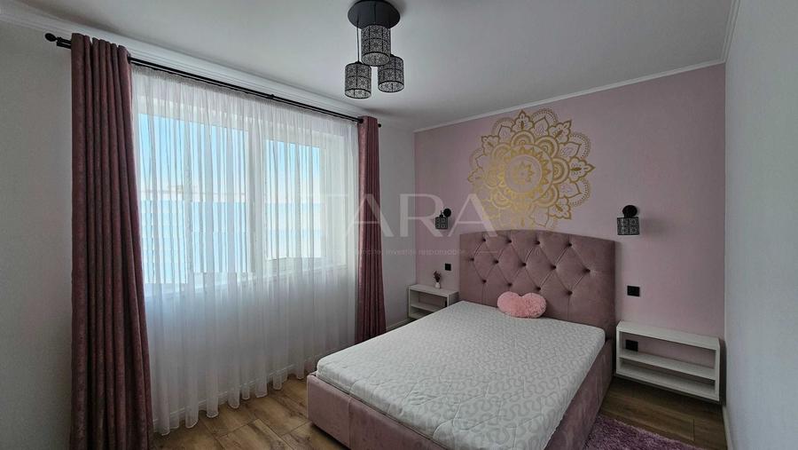 Apartament cu 3 camere decomandat, mobilat în Florești