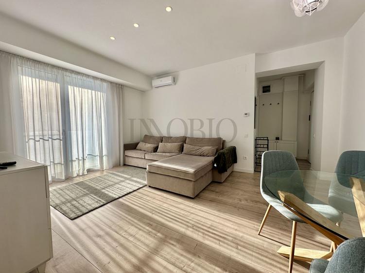 Apartament cu 2 camere, mobilat în Sisești