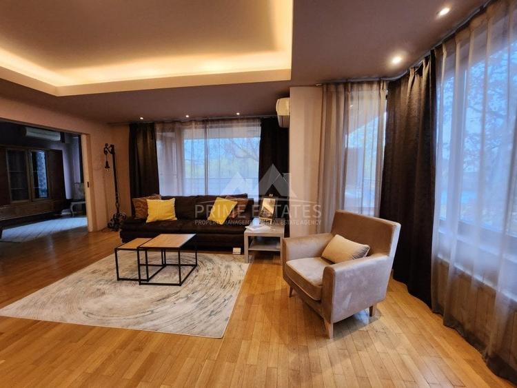 Apartament cu 3 camere decomandat, mobilat în Herăstrău