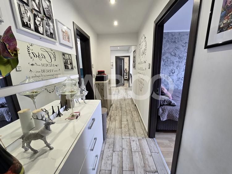 Apartament cu 3 camere decomandat, mobilat în Mihai Viteazul
