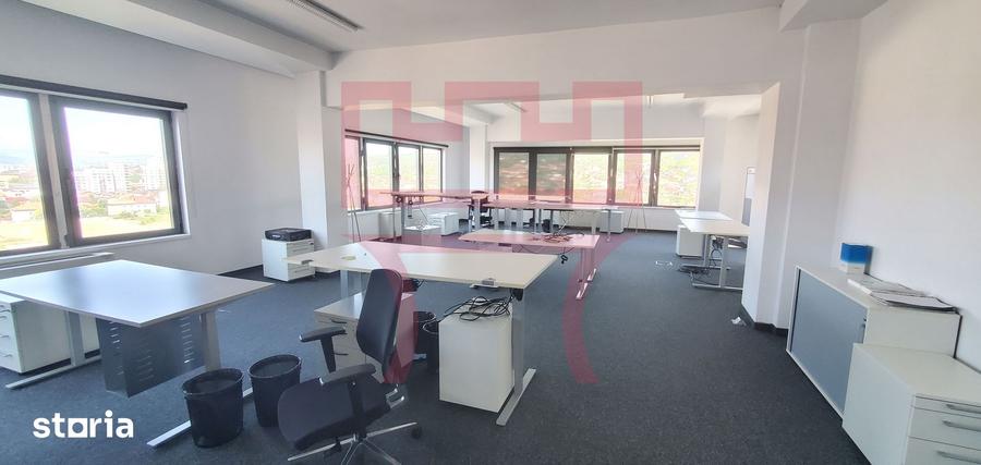 Spatiu birouri amenajat +mobilier zona Garii 200 - 850mp cu panorama - 2