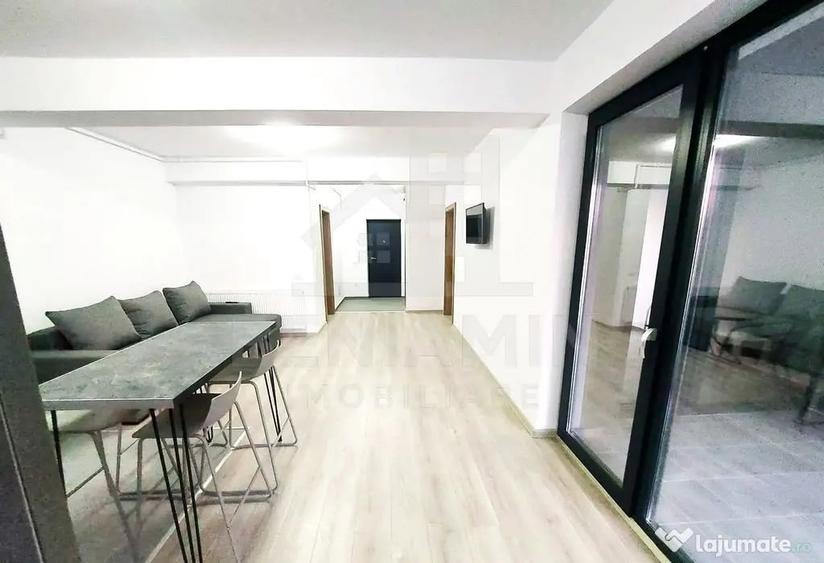 Apartament cu 2 camere semidecomandat în Central