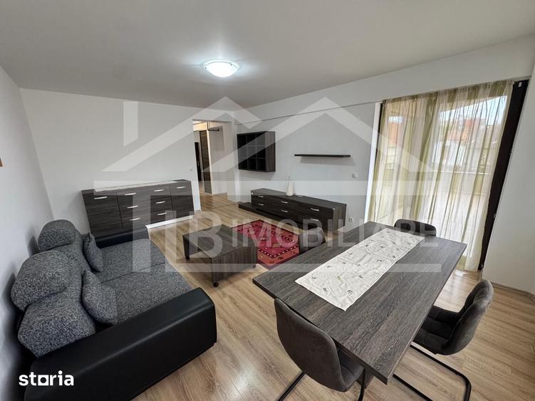 Apartament cu 2 camere semidecomandat în Central