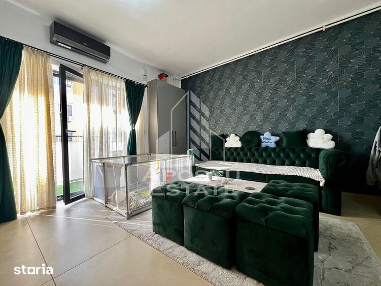 Apartament cu 3 camere, mobilat în UTA