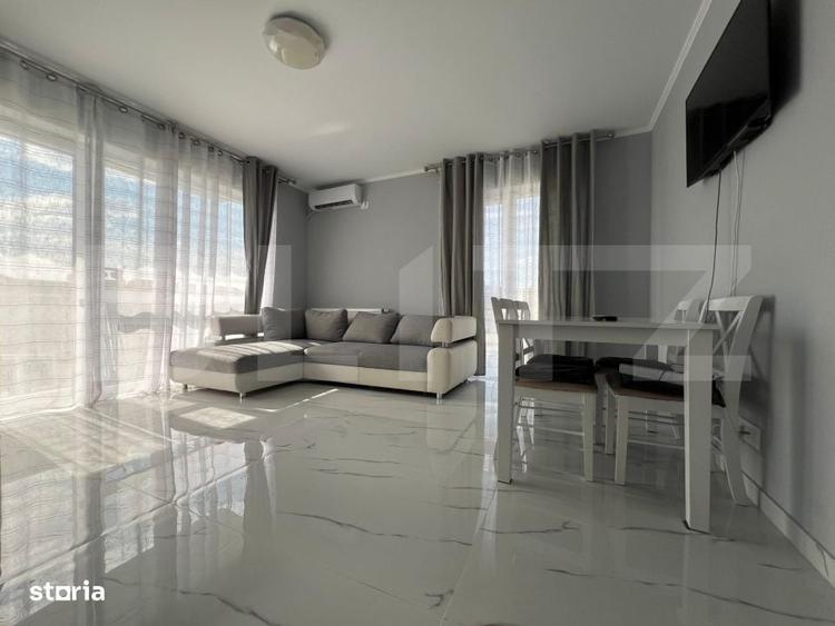 Apartament cu 3 camere, 55 mp, zona Nufarul - 7