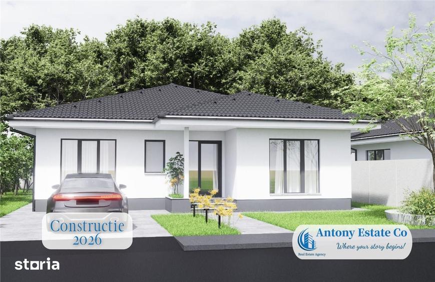 Casă cu 4 camere cu Teren 500 Mp în Oșorhei