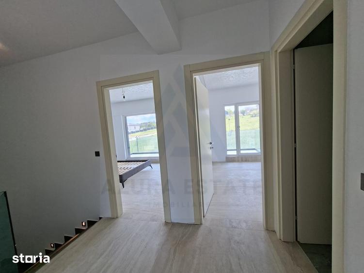 Casa moderna 229 mp utili garaj piscina terasa balcon Cisnadioara - 11