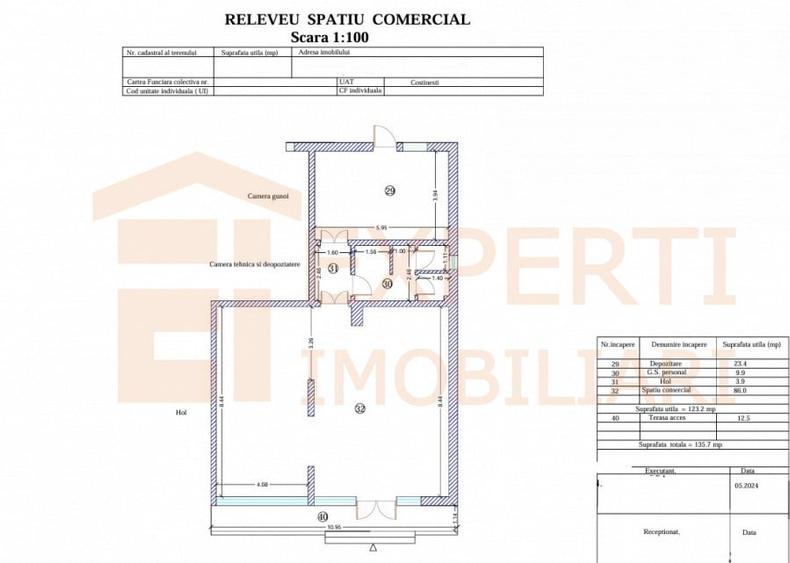 Spațiu comercial, de 135.69999694824 mp, în Costinești