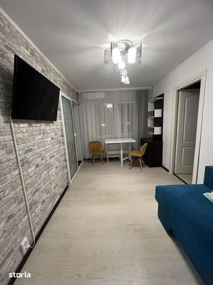 Apartament cu 2 camere semidecomandat, mobilat în Brătianu