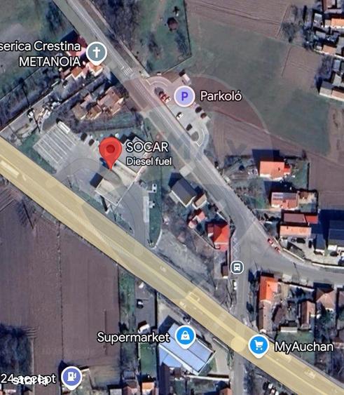 Teren de 1366 mp, în Borș