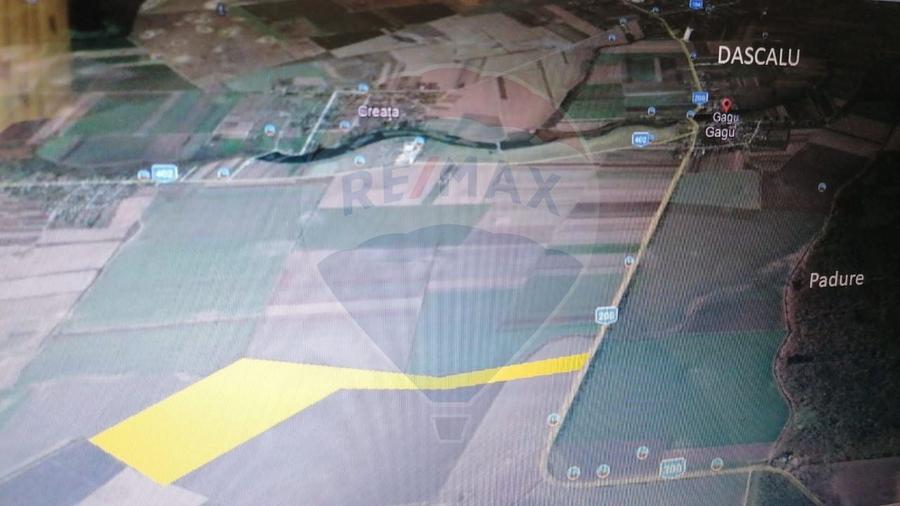 Teren agricol extravilan de 25.260000228882 mp, în Dascălu