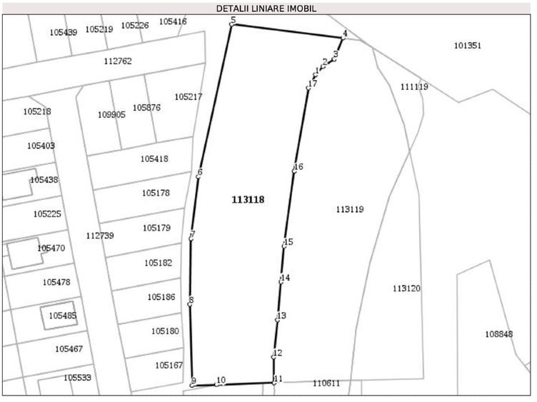Teren Construcții intravilan de 4019 mp, în Agigea