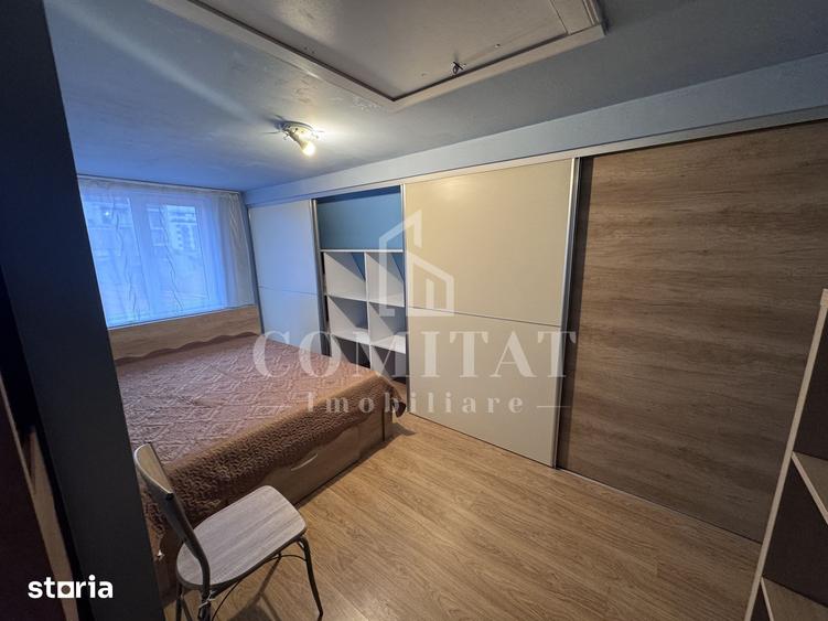 Apartament cu 3 camere semidecomandat în Central