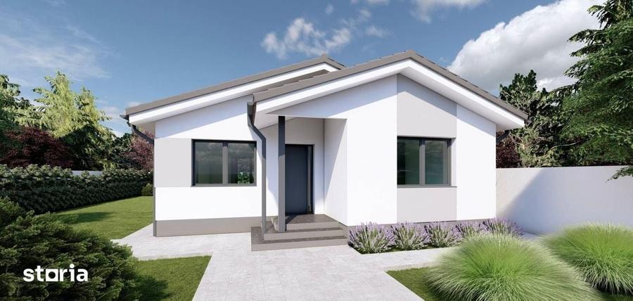 Casă cu 3 camere cu Teren 500 Mp în Toboliu